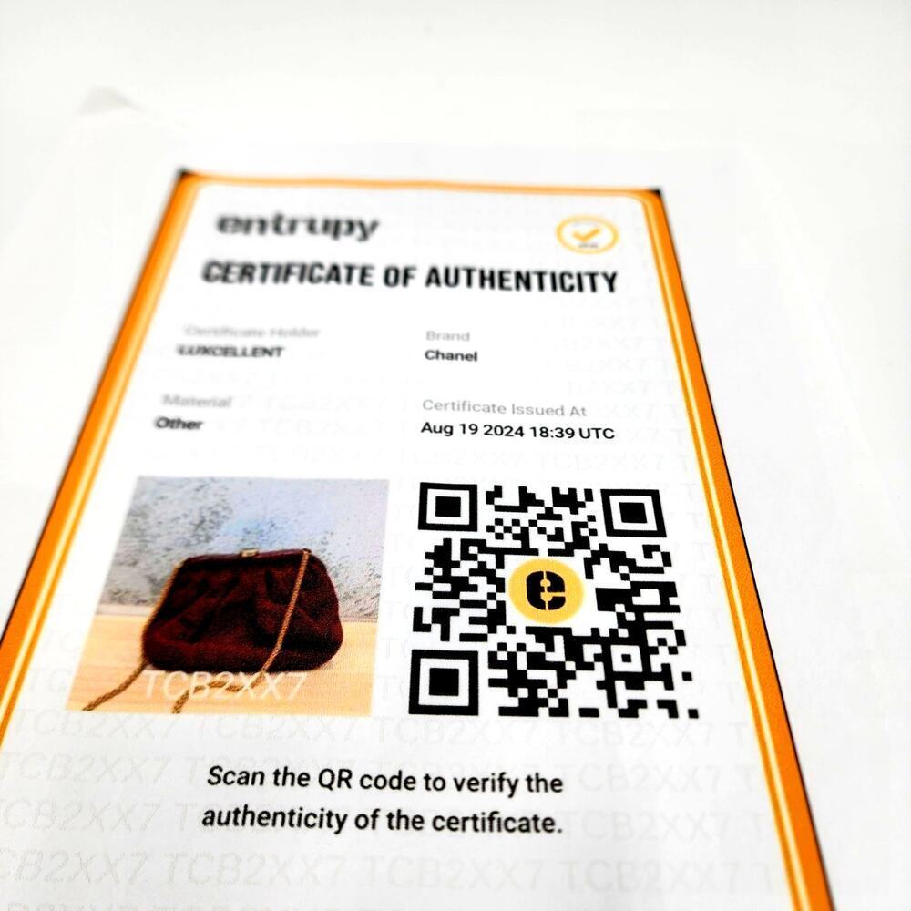 Rare Vintage 1980s CHANEL Suede Frame Bag by Karl Lagerfeld - Picture 16 of 17